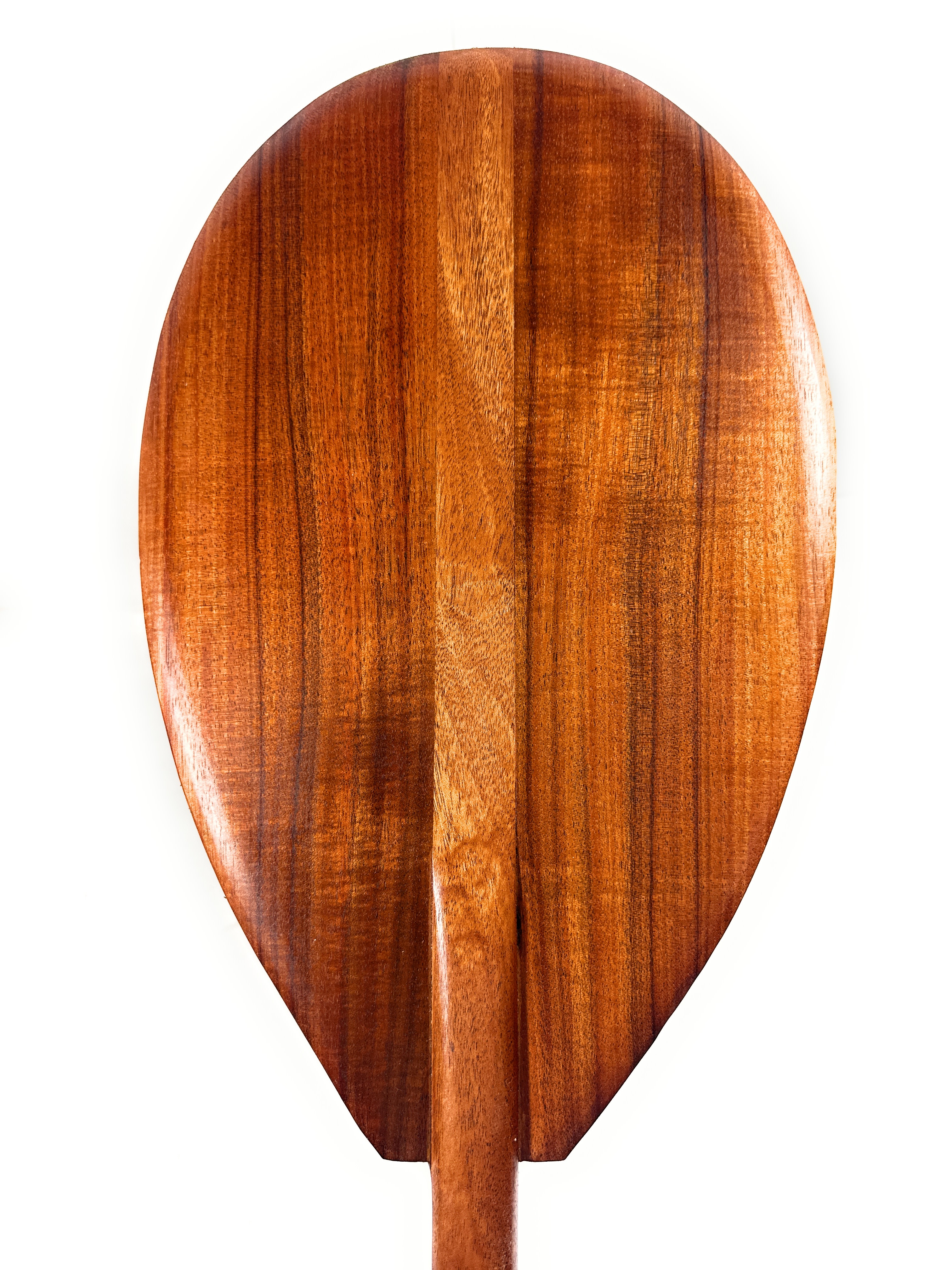 Light Curls Koa Outrigger Paddle 50 inch with T-Handle - Made In Hawaii | #koa7325 Light Curls Koa Outrigger Paddle 50 inch with T-Handle - Made In Hawaii | #koa7325